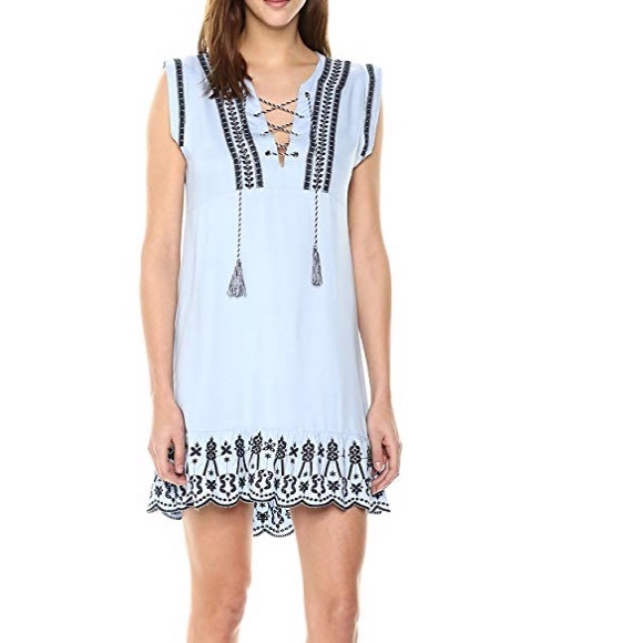 BB Dakota Dresses & Skirts - BB Dakota Women's Paige Embriodered Shift Dress